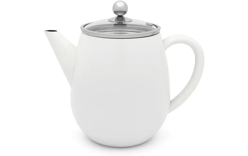 Bredemeijer Teekanne Duet Eva 1.1 Liter, blanc