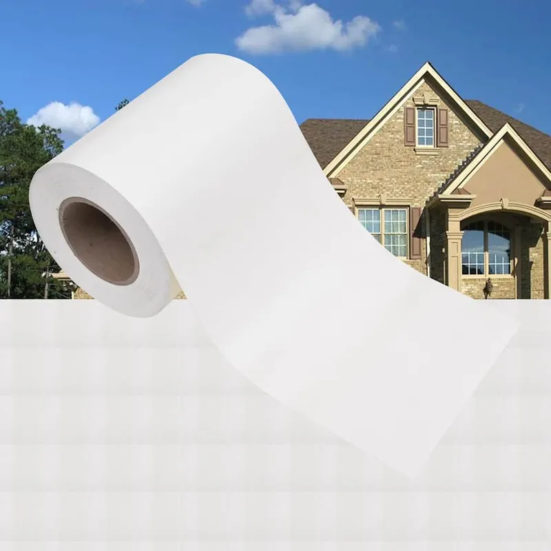 Bande de confidentialité PVC 35 x 0,19 m Blanc