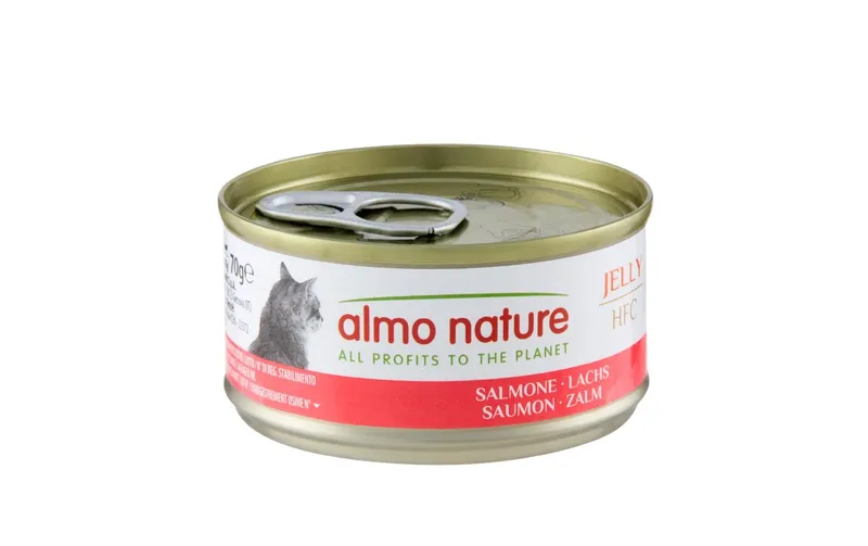 Almo Nature Nassfutter HFC Jelly Cat Lachs 70 g
