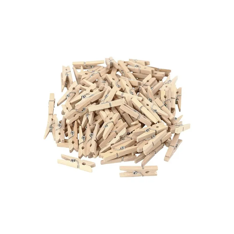 Creativ Company Holzartikel Wäscheklammer 100 pezzi