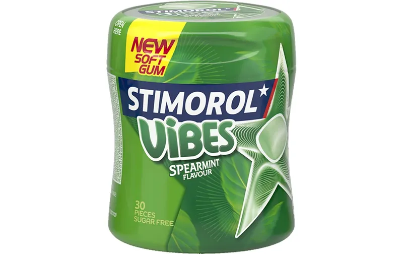 Stimorol Kaugummi Vibes Spearmint Bottle 70 g