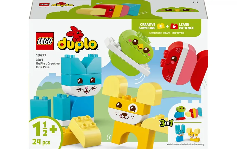 LEGO® DUPLO® 3-in 1 Kreative Tiere 10477