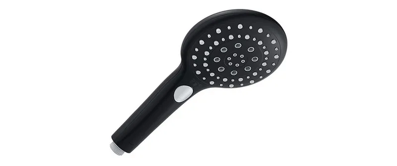 diaqua® Handbrause Dike PCR, 1/2", Schwarz matt