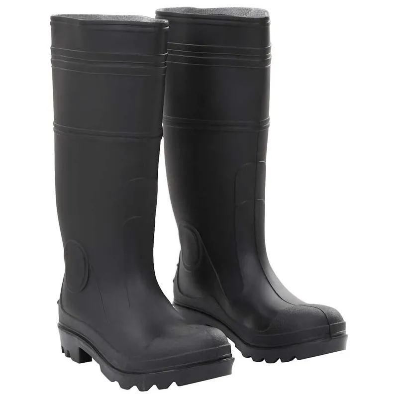 Gummistiefel nero Größe 40 PVC