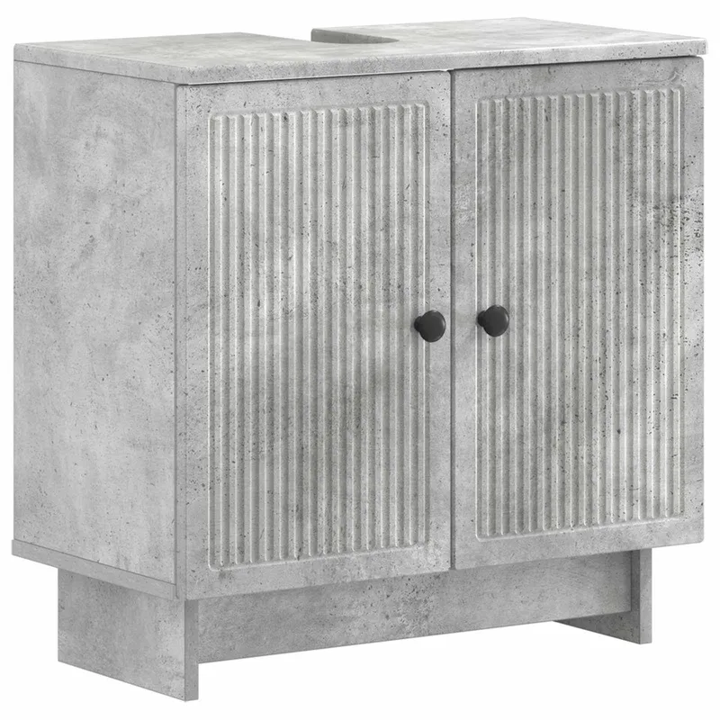 Waschbeckenschrank EDE Betongrau 59,5 x 31,5 x 59 cm