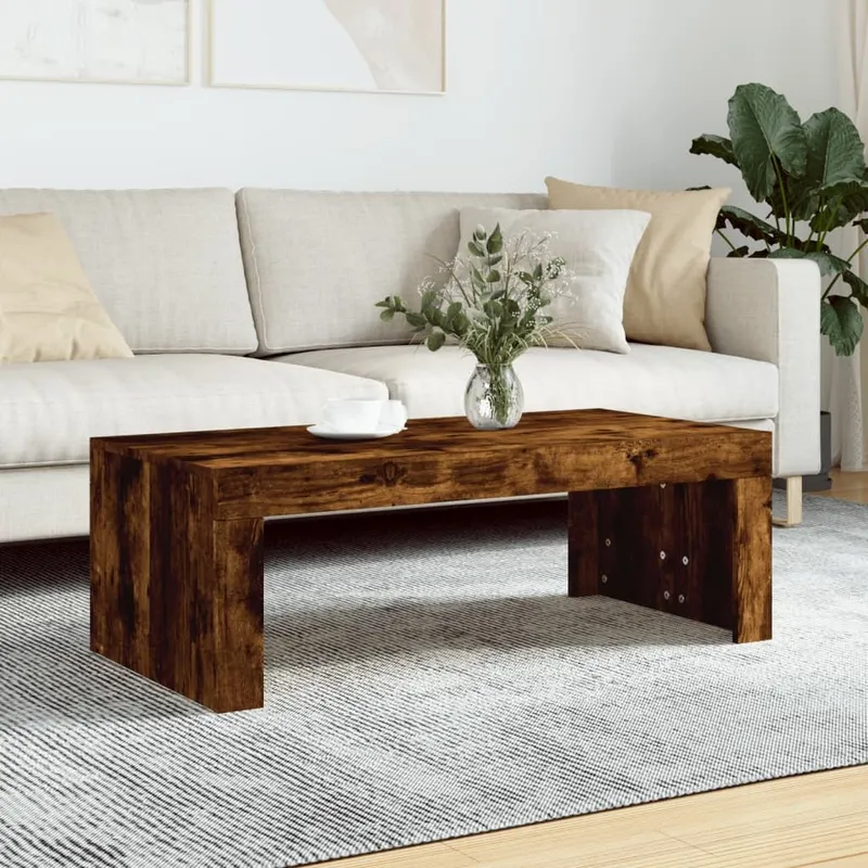 Couchtisch Räuchereiche 102x50x36 cm derivato del legno