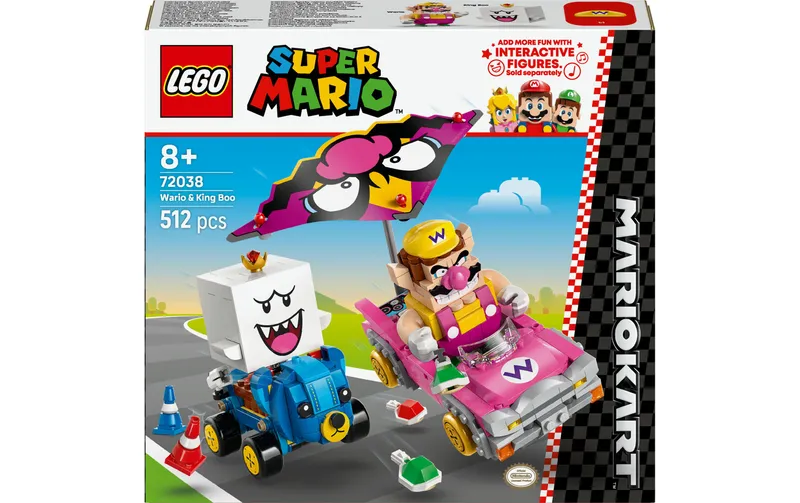 LEGO® Mario Kart Wario et König Buu Huu 72038