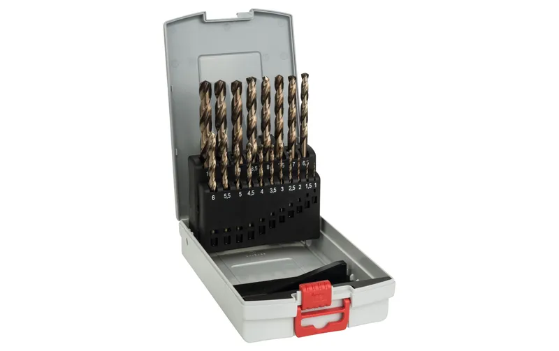 Bosch Professional Metallbohrer-Set HSS-Co ProBox, 19-teilig