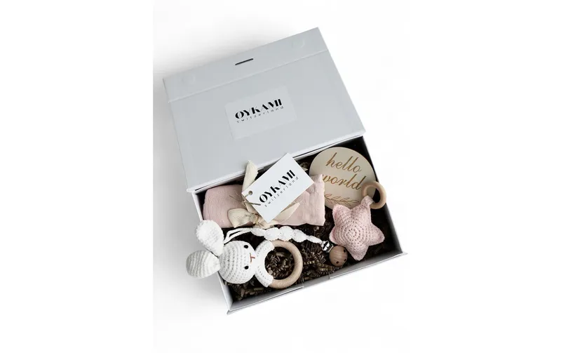 Oykami Geschenkset Estland Rosa mit Hase