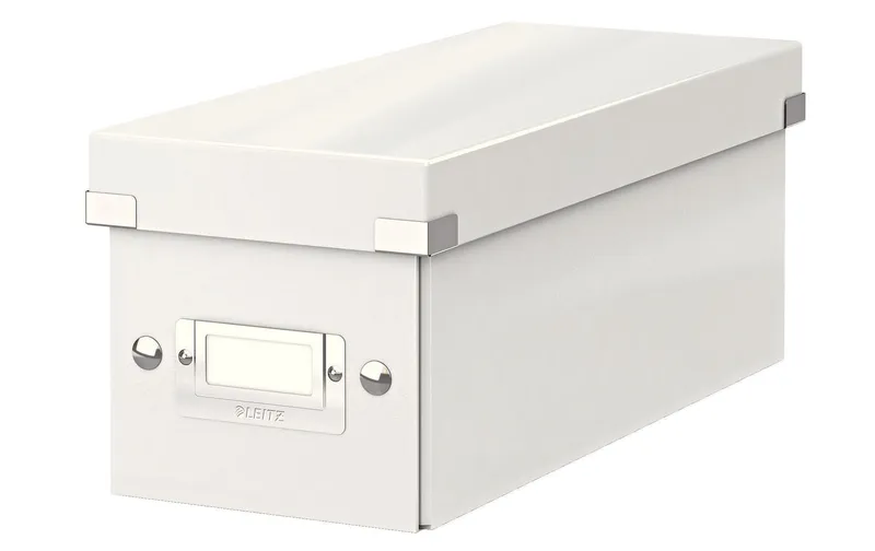 Leitz Kopfhörer & Headset-Halter Click & Store 30 CD-Hüllen, blanc