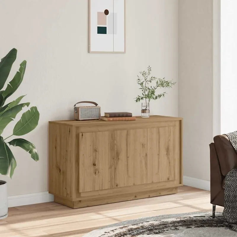 Sideboard Artisan-Eiche 102 x 35 x 55 cm derivato del legno