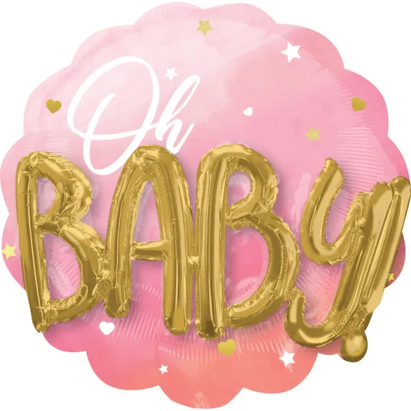 Folienballon Baby Girl 71cm