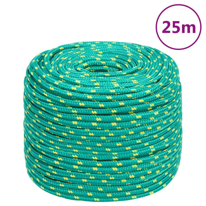 Bootsseil verde 6 mm 25 m Polypropylen