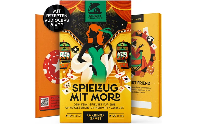 Gourmet Criminelle Partyspiel Spielzug avec Mord