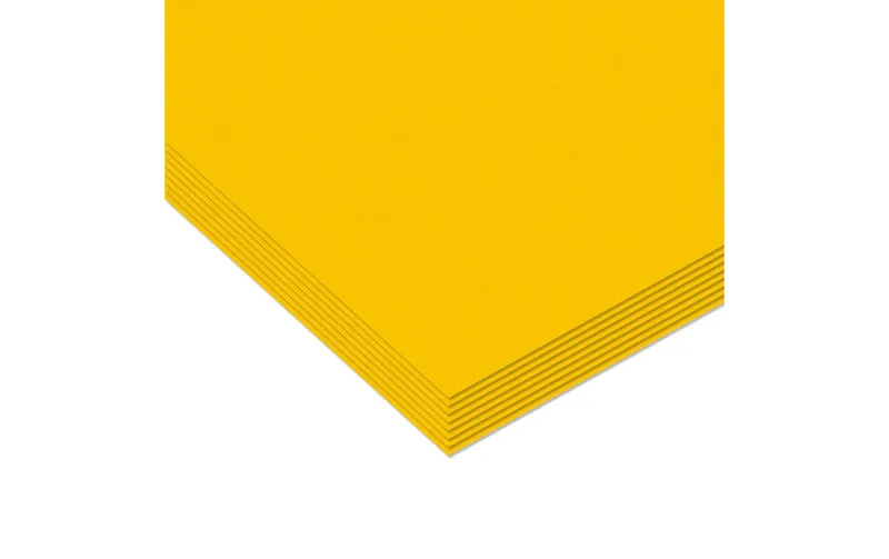 URSUS trasparentepapier 70 x 100 cm 25 Blätter, Goldgelb