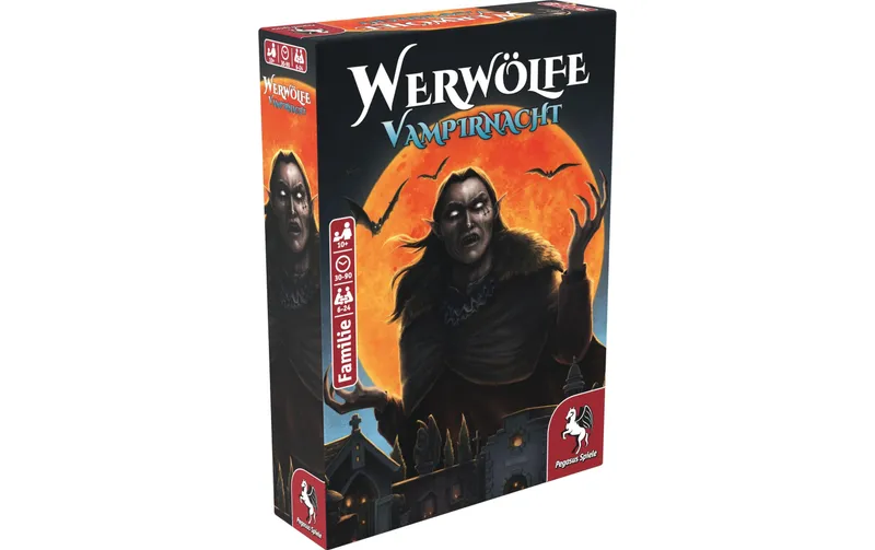 Pegasus Spiele Partyspiel Werwölfe – Vampirnacht