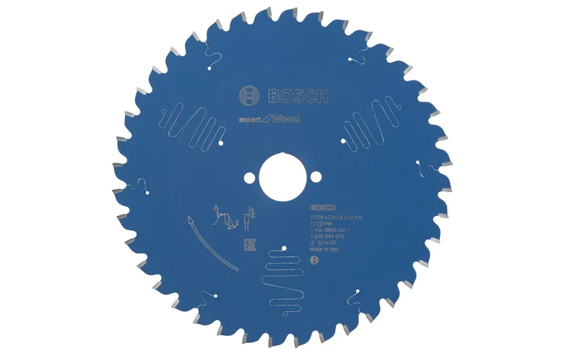 Bosch Professional Kreissägeblatt Expert for Wood, 216 x 30 x 2.4 mm, Z 40