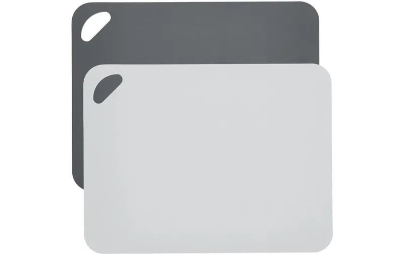 Zeller Present Schneidebrett-Set Anthrazit/Grau 29 cm x 38 cm