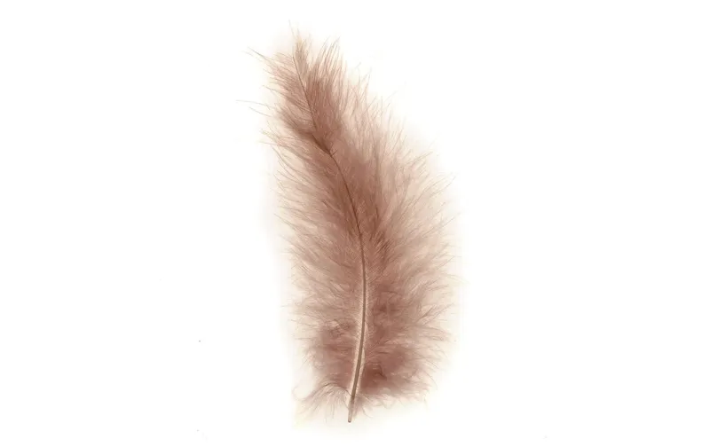 Glorex Federn Marabu brown