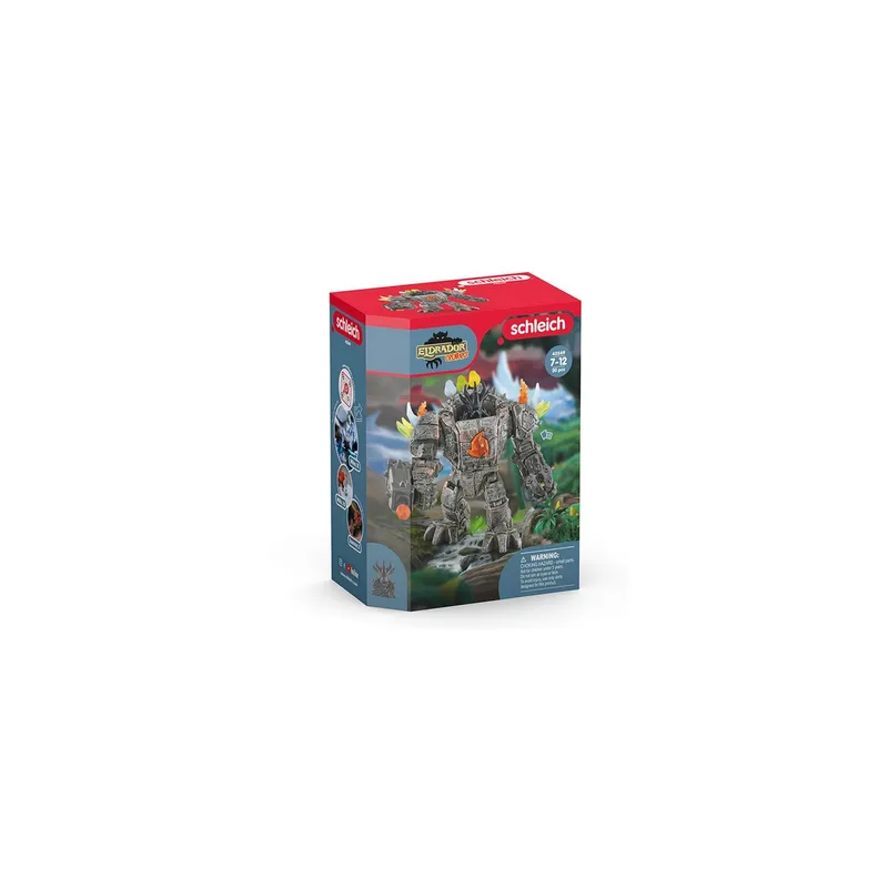 Schleich Spielzeugfigur Eldrador Master-Roboter con Mini Creature