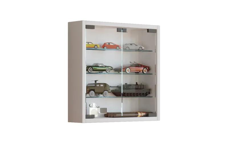 VCM Vitrine Mandosa S 40 x 40 cm, Weiss