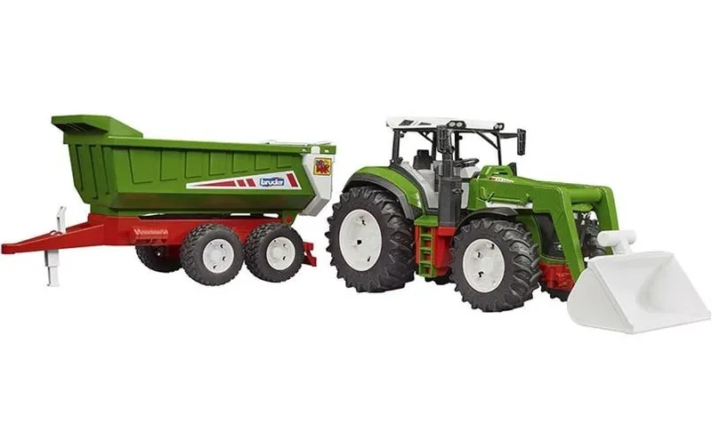 Bruder Spielwaren Traktor con Frontlader ROADMAX