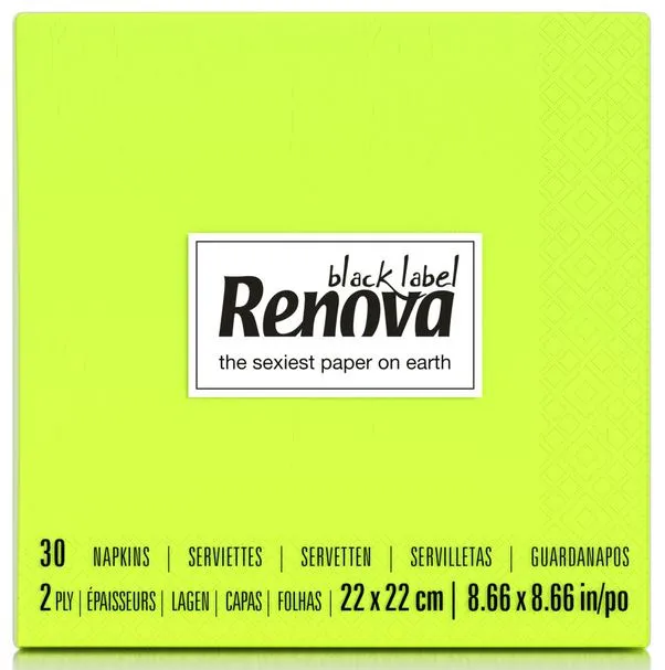 RENOVA serviettes vert