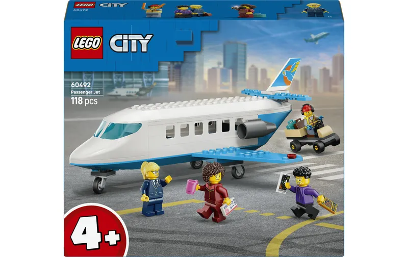LEGO® City Passagierjet 60492