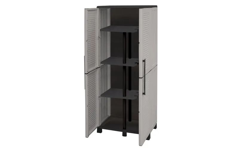 Art Plast Gartenschrank Family F70/PS, Hellgrau