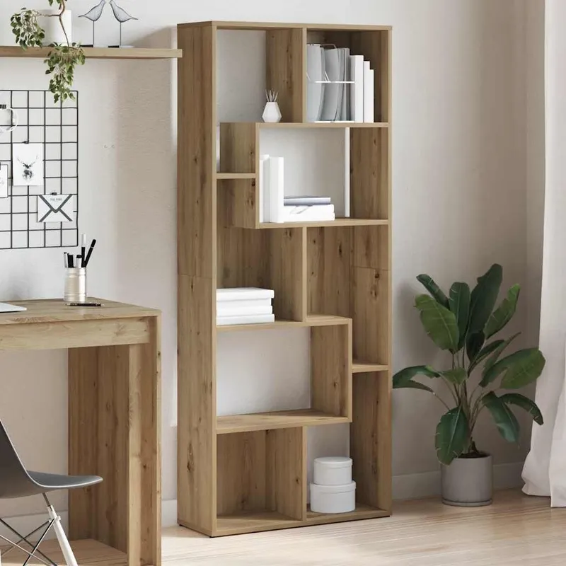 Bücherregal Artisan Eiche 67 x 24 x 161 cm derivato del legno