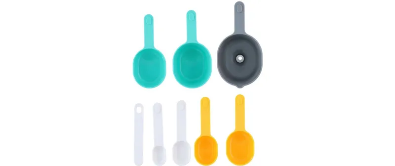 alpina Messbecher e Messlöffel 10 dl, multicolore