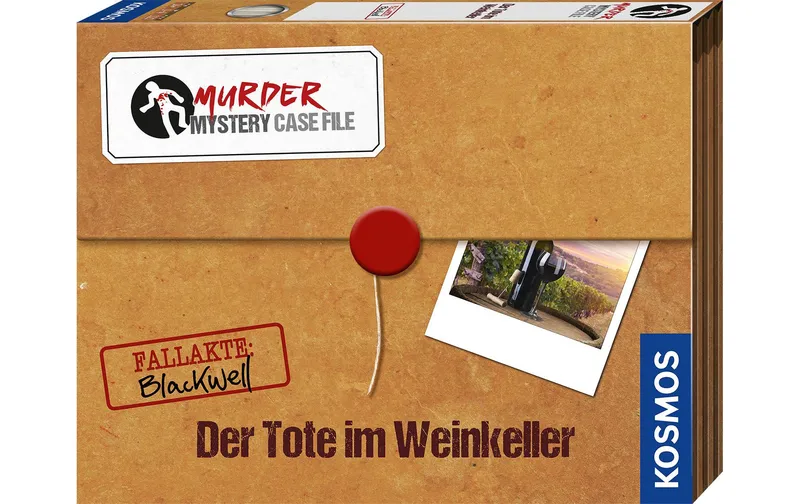 Kosmos Partyspiel Murder Mystery Case File: the Tote im Weinkeller