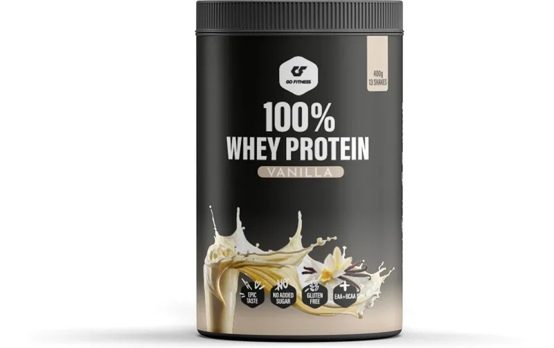 Go Fitness Pulver 100% Whey Protein Vanille 400 g