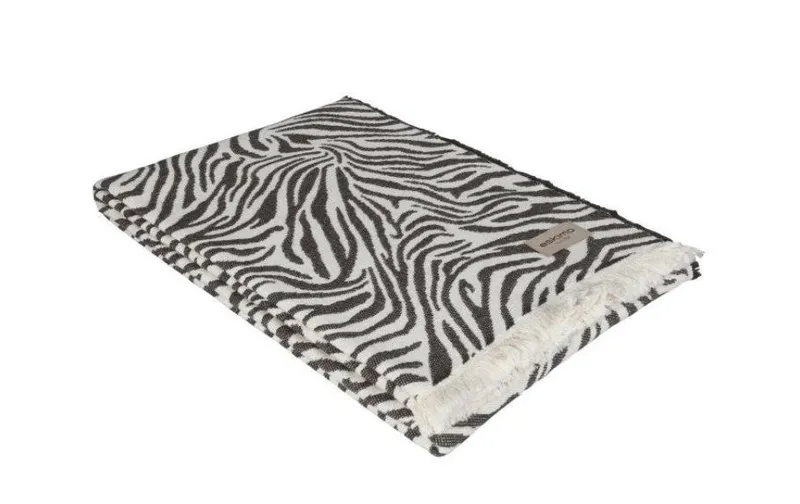Eskimo Decke Zafari Decke 140 x 200 cm, Beige/grey