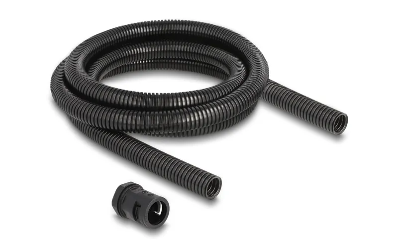 Delock Kabelschlauch 2 m x 18.5 mm Schwarz