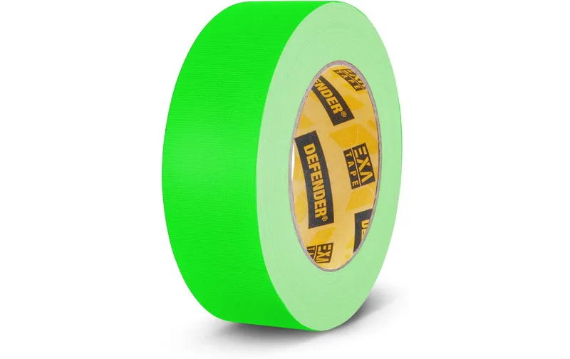Defender Gewebeband Exa-Tape 38 mm x 25 m, Neongrün