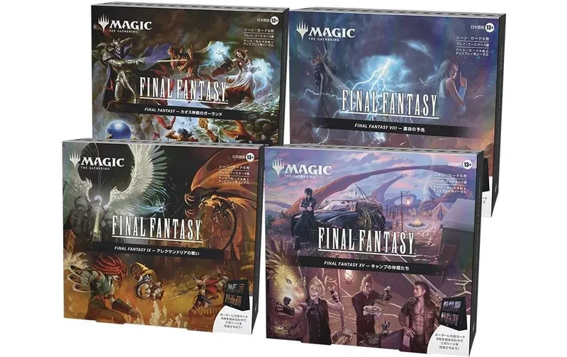 Magic: The Gathering Final Fantasy Szenenboxen Display -JP