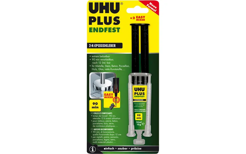 UHU Zweikomponentenkleber Endfest 15 g