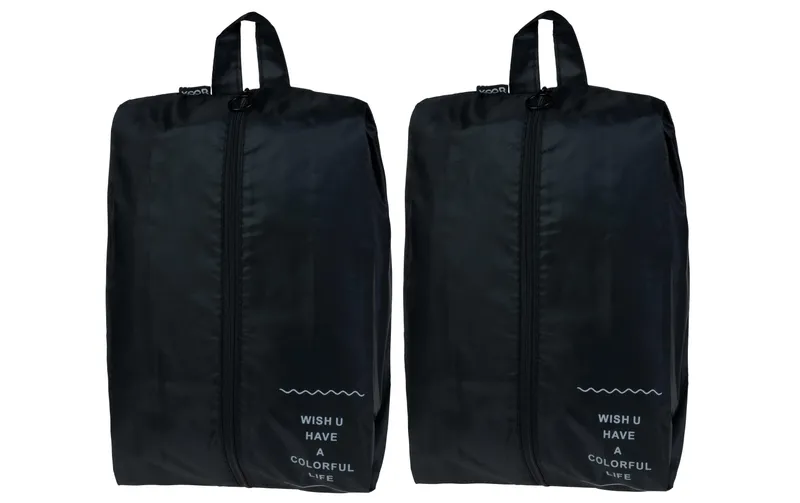 KOOR Schuhbeutel Reesa, 2er-Pack, nero