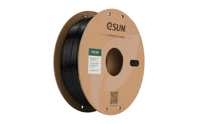 eSun Filament TPU-95A nero 1.75 mm 1 kg