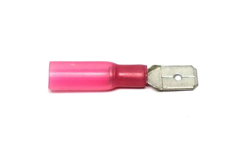 EP Flachstecker WP 6.3 x 0.8 mm, männlich, rouge, 10 Stk.