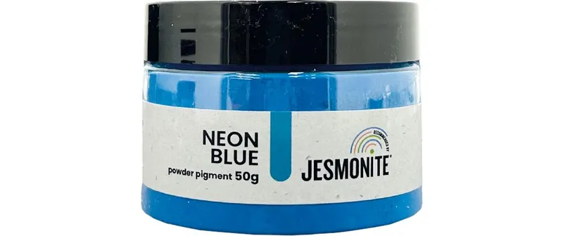 Jesmonite Farbpigmente Neon Pulver blu, 50g