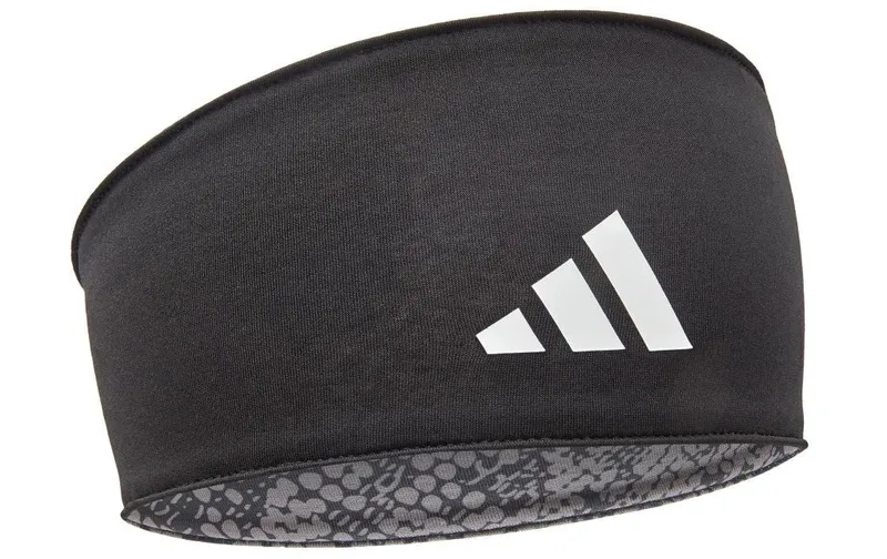 adidas Reversible Headband Schwarz/Grau