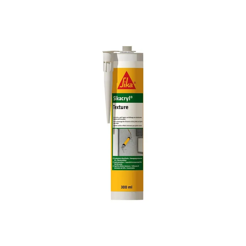 Sika Sikacryl Texture Körnig, Weiss, 300 ml