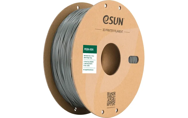 eSun Filament PEBA 90A grey 1.75 mm 0.8 kg