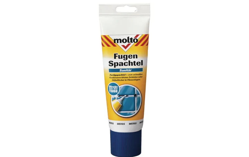 Molto Spachtelmasse 300 g Sanitär, bianco
