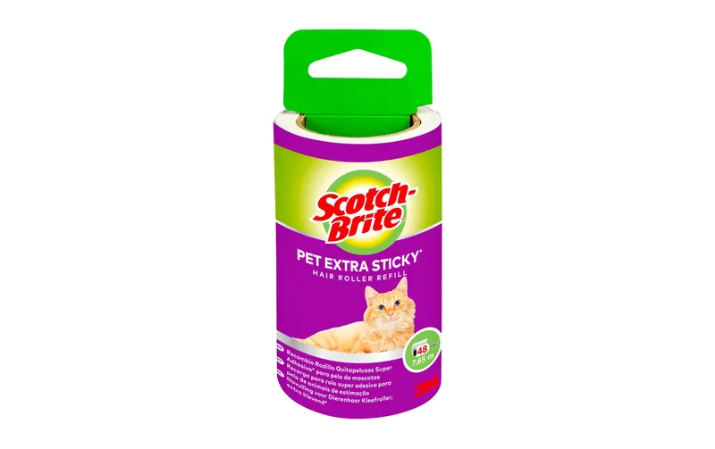 Scotch-Brite Kleiderroller Ersatz Scotch-Brite Pet 1 Rolle, 48 Blatt