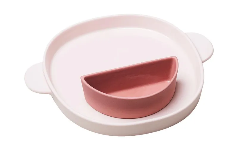 Chic Mic childrenteller and Schale Good Mood pink