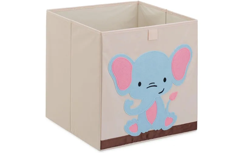 relaxdays Spielzeugbox Elefant
