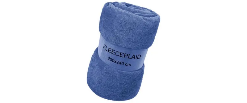 Flair Decke Coral 200 x 240 cm, Stahlblau